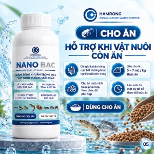 liều lượng Nano bạc khử khuẩn trong ao